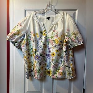 Talbots pretty, flowery top.  Perfect for spring/summer!